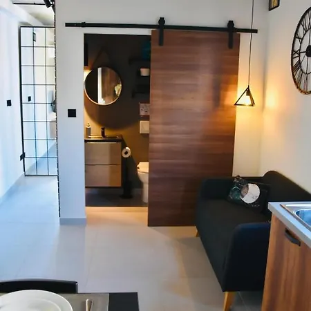 Chic Penthouse Industrial-style Apartment