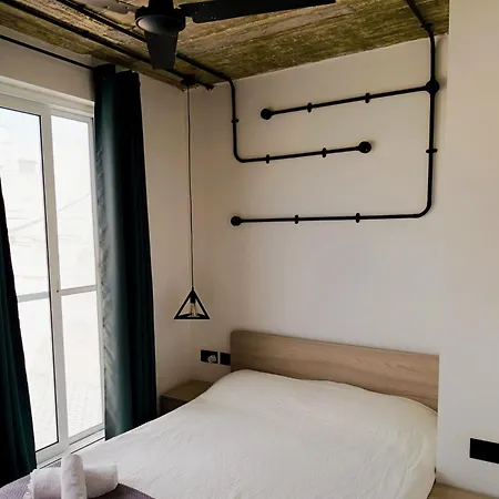 Chic Penthouse Industrial-style